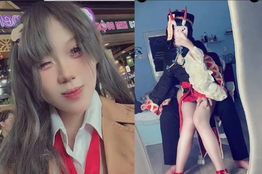 Clip sex em gái cosplay tiết lộ khoảnh khắc thân mật với bạn trai