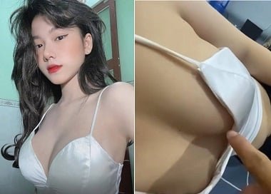 Em hàng vú to xịt nước bắn lên cu đang đói khát