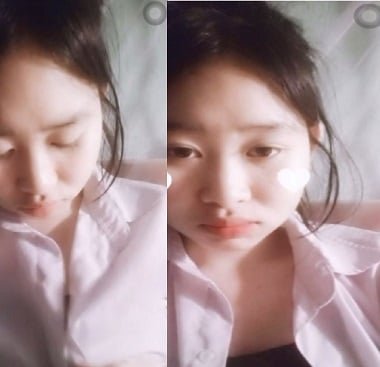 Ép em học sinh tự sờ mu rồi địt